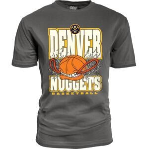 Blue 84 Unisex Kids Nba Youth T Shirt Ringspun Basketball Bite